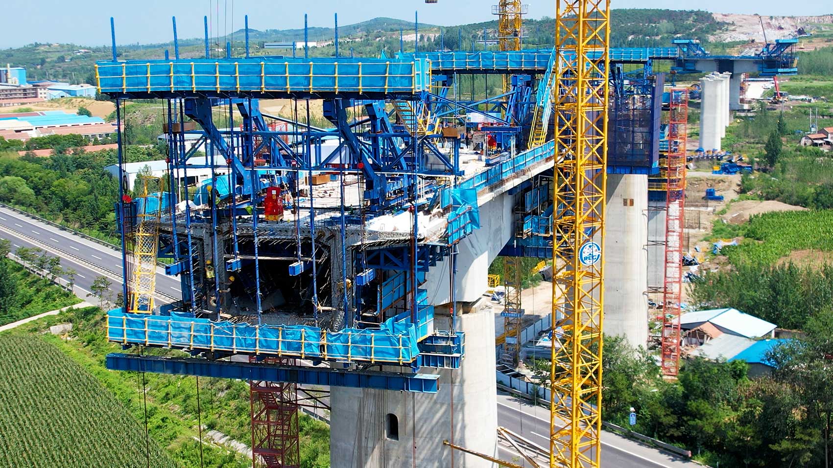 案例 | 中鐵大橋局濰宿高鐵至青島連接線4標掛籃項目